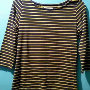 FOREVER 21 STRIPPED CASUAL SHIRT Size L
